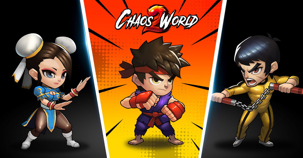 Promo Banners for “Chaos World”